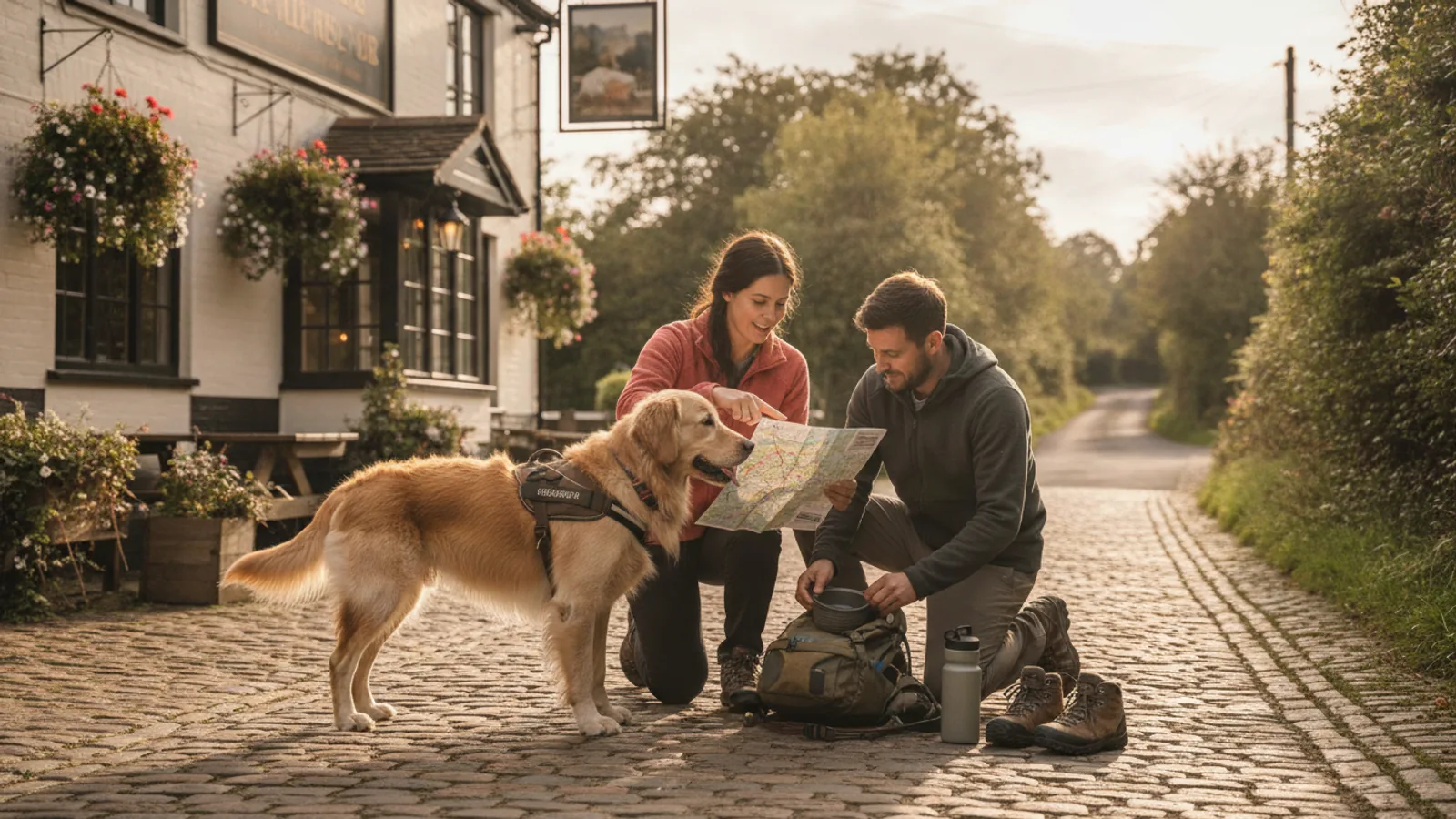What To Check Before A Dog Friendly Pub Walk With Sensible Route Notes cover image